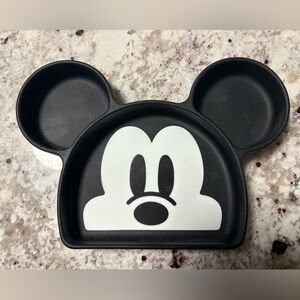 Disney Mickey Mouse Black and White Plate